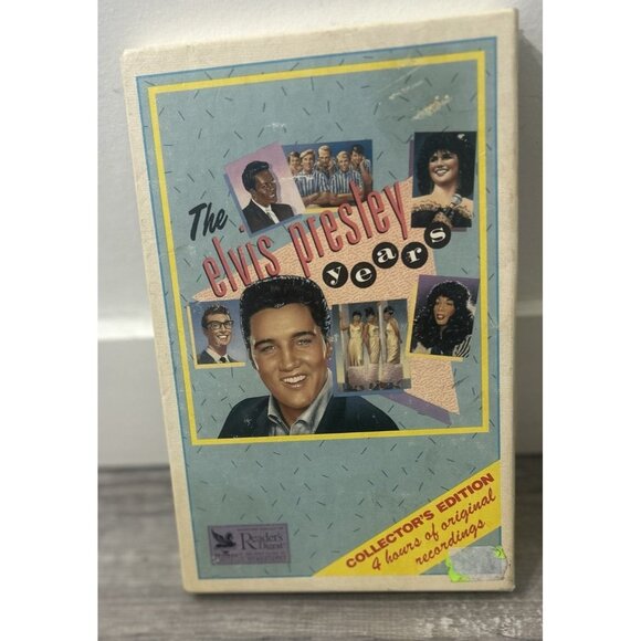 The Elvis Presley Years Reader's Digest/4 Audio Cassette Tape Set - Picture 1 of 6